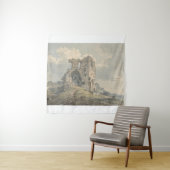 Denbigh Castle (ca. 1793) Thomas Girtin Wandkleed (In situ)