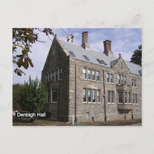 Denbigh Hall Briefkaart (Voorkant)