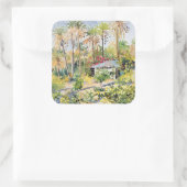 Denbo's House 1997 Vierkante Sticker (Tas)