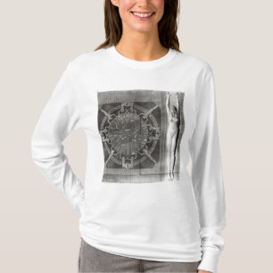 Dendera Zodiac, gegraveerd in 1802 T-shirt