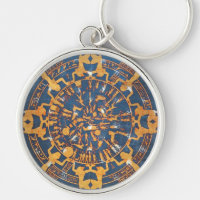 Dendera Zodiac-Sleutelhanger
