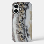 Dendritic Agate Stone Pattern Case-Mate iPhone Case (Achterkant)