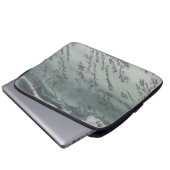 Dendritic Opal Electronics Hoesje Laptop Hoesje Sleeve (Voorkant onderkant)