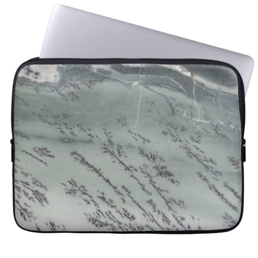 Dendritic Opal Electronics Hoesje Laptop Hoesje Sleeve (Voorkant)