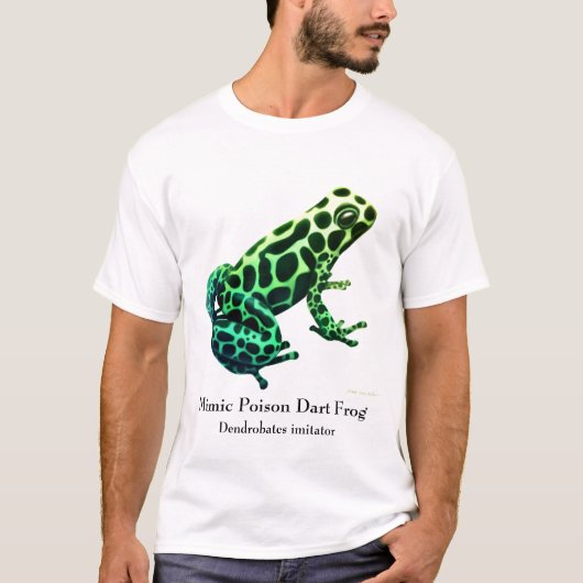 Dendrobates Imitator Poison Frog T-Shirt (Voorkant)