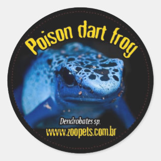 dendrobates ronde sticker