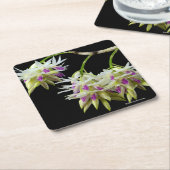 Dendrobium Amethystoglossum Kartonnen Onderzetters (Schuin)