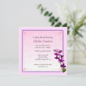 Dendrobium Bloemen Kaart (Staand voorkant)