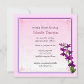 Dendrobium Bloemen Kaart (Voorkant)