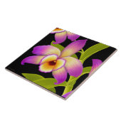 Dendrobium Nobile Tropisch Orchid Tile Tegeltje (Zijkant)
