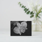Dendrobium Orchid Blossom ATC-kaart Visitekaartje (Staand voorkant)