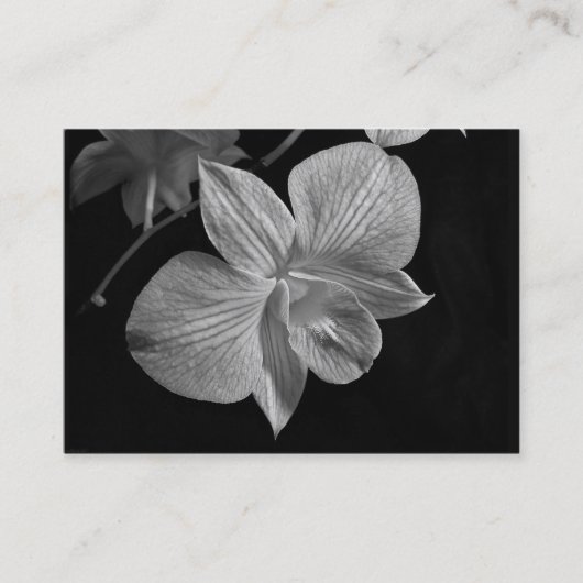 Dendrobium Orchid Blossom ATC-kaart Visitekaartje (Voorkant)