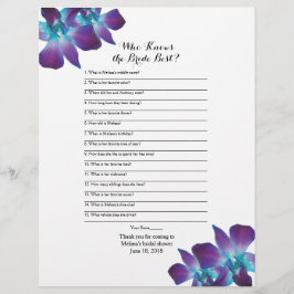 Dendrobium Orchid Bride Best Vrijgezellenfeest Gam