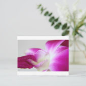 Dendrobium Orchid Briefkaart (Staand voorkant)