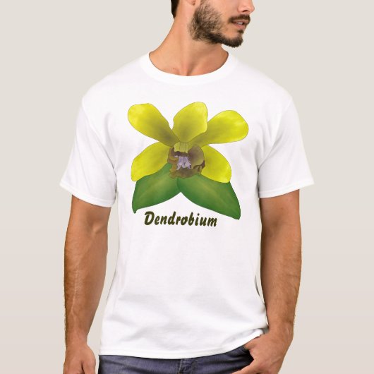 Dendrobium Orchid T-shirt (Voorkant)