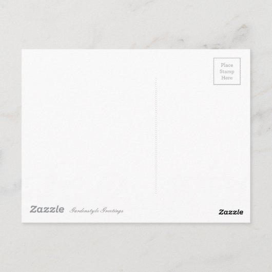 Dendrobium Orchids Floral Briefkaart (Achterkant)