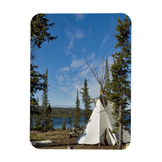 Dene-stam vergadering, Northwest Territories, Magneet (Verticaal)