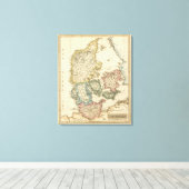 Denemarken 10 canvas afdruk (Insitu (Houten vloer))