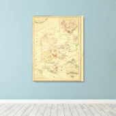 Denemarken 11 canvas afdruk (Insitu (Houten vloer))