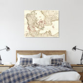 Denemarken 11 canvas afdruk (Insitu (Slaapkamer))