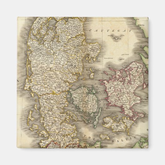 Denemarken 11 magneet (Voorkant)