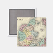 Denemarken 11 magneet (Voorkant / Achterkant)