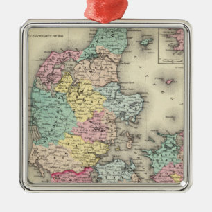 Denemarken 11 metalen ornament