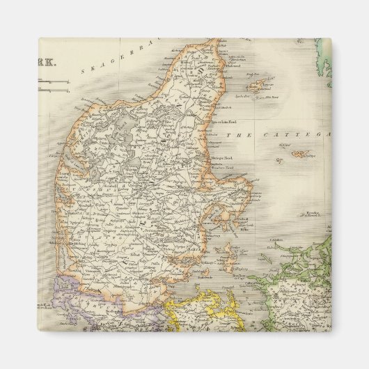 Denemarken 12 magneet (Voorkant)