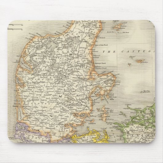 Denemarken 12 muismat (Voorkant)