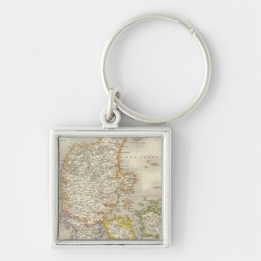 Denemarken 12 sleutelhanger (Voorkant)