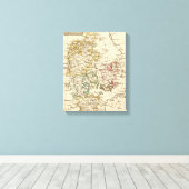 Denemarken 13 canvas afdruk (Insitu (Houten vloer))