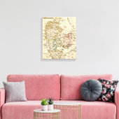 Denemarken 13 canvas afdruk (Insitu (Woonkamer))