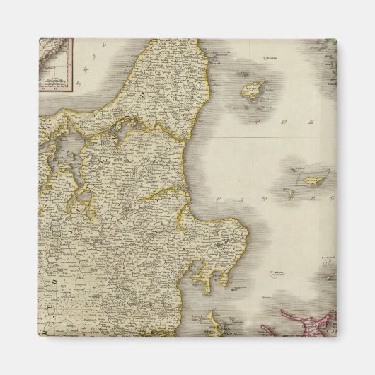 Denemarken 3 magneet (Voorkant)
