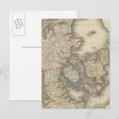 Denemarken 4 briefkaart (Voorkant / Achterkant)