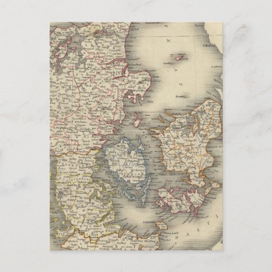 Denemarken 4 briefkaart (Voorkant)