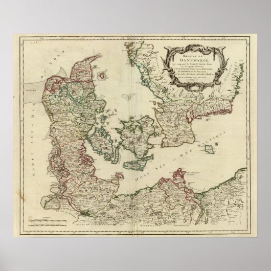 Denemarken 4 poster (Voorkant)