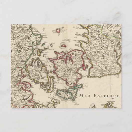 Denemarken 7 briefkaart (Voorkant)