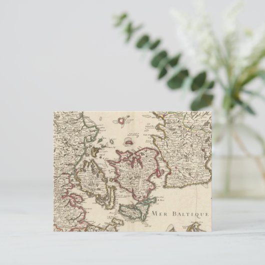 Denemarken 7 briefkaart (Staand voorkant)