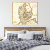 Denemarken 7 canvas afdruk (Insitu (Slaapkamer))