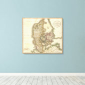 Denemarken 7 canvas afdruk (Insitu (Houten vloer))