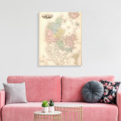Denemarken 7 canvas afdruk (Insitu (Woonkamer))