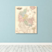 Denemarken 7 canvas afdruk (Insitu (Houten vloer))