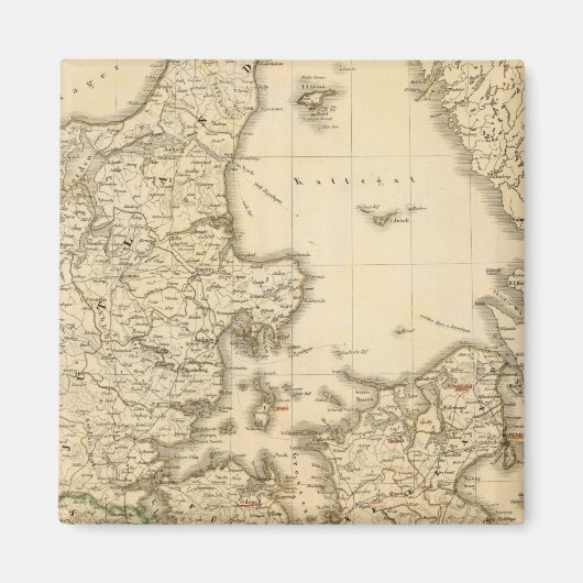 Denemarken 7 magneet (Voorkant)