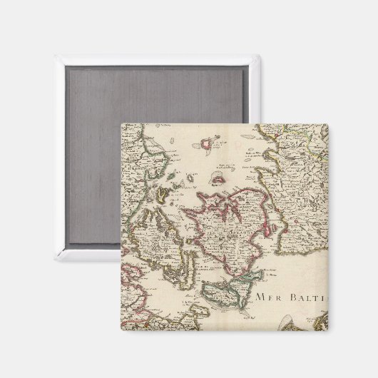 Denemarken 7 magneet (Voorkant / Achterkant)