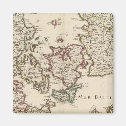 Denemarken 7 magneet (Voorkant)