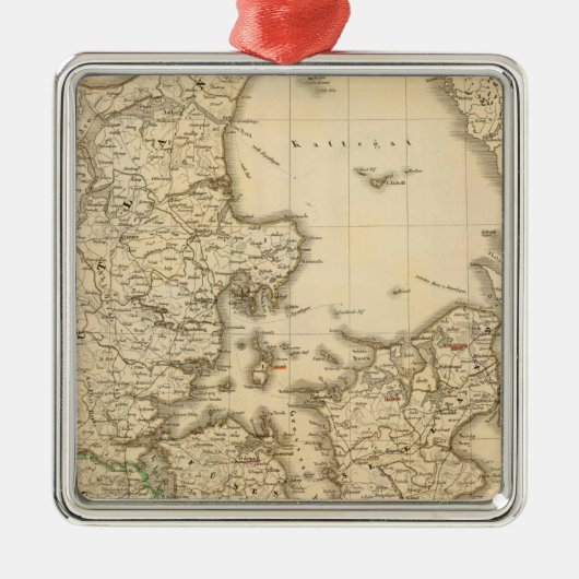 Denemarken 7 metalen ornament (Voorkant)