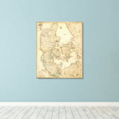 Denemarken 8 canvas afdruk (Insitu (Houten vloer))