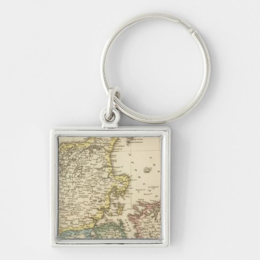 Denemarken 8 sleutelhanger (Voorkant)