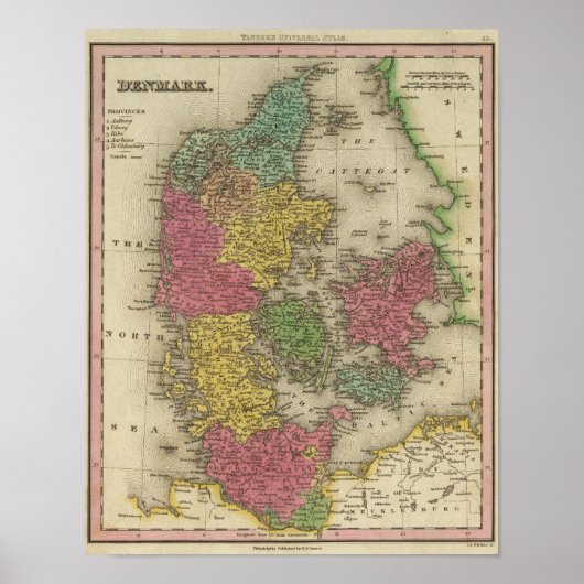 Denemarken 9 poster (Voorkant)