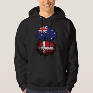 Denemarken Australische Australië - boomstammen Hoodie